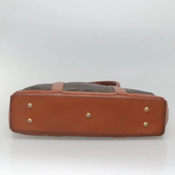 LOUIS VUITTON Monogram Sac Weekend PM Hand Bag M42425 LV Auth th6126 - Picture 7 of 16